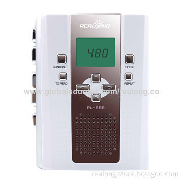 Tape player with variable speed